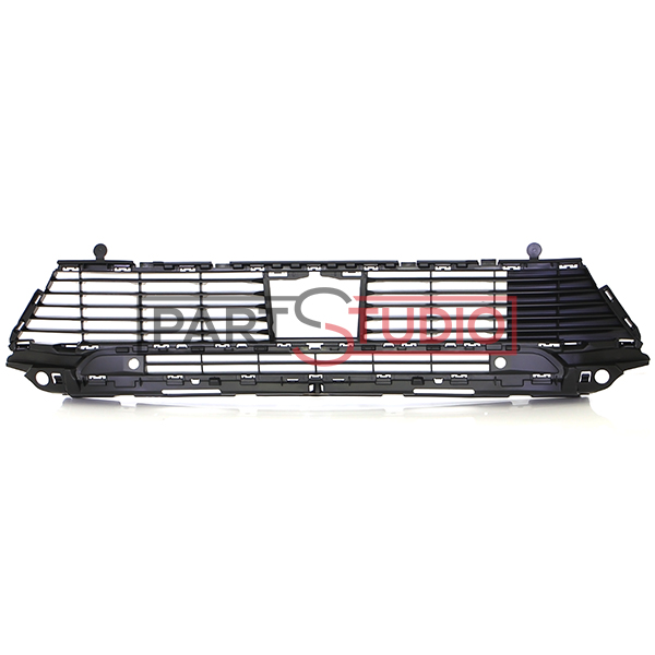 Grille de pare-chocs avant, sans emplacements radars, modèle avec phares halogènes