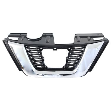 Grille de calandre, noire et chromée, modèle tekna