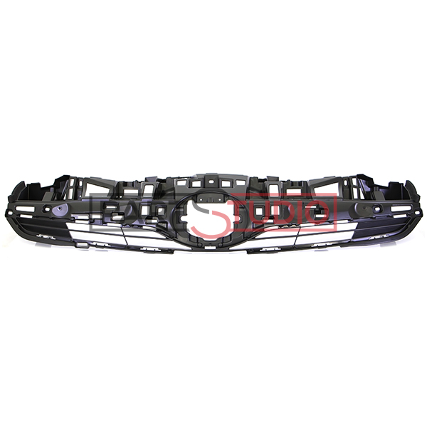 Grille de calandre, noir, avec emplacements radars