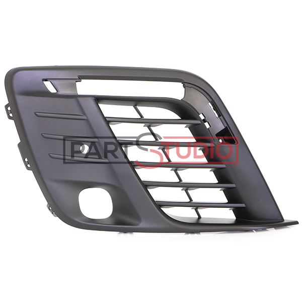 Grille de pare-chocs avant droite, noire, avec emplacement de détecteur d'angle
