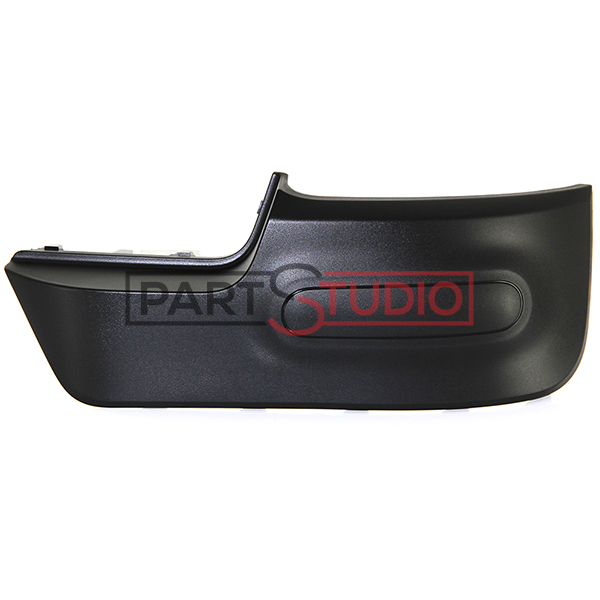 Bandeau de pare-chocs arrière droit, noir