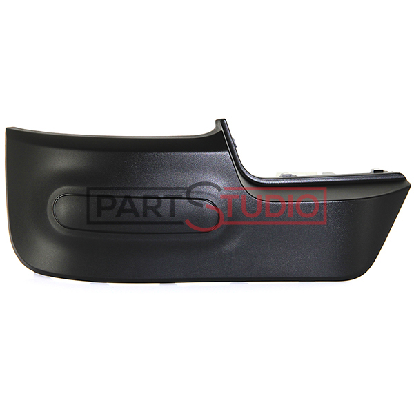 Bandeau de pare-chocs arrière gauche, noir