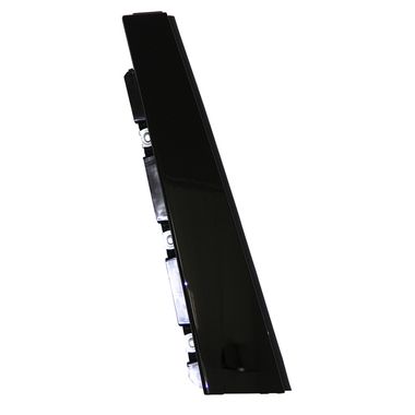 Enjoliveur cadre glace arrière droite, noir brillant, partie avant, avec chrome, modèle 5 portes