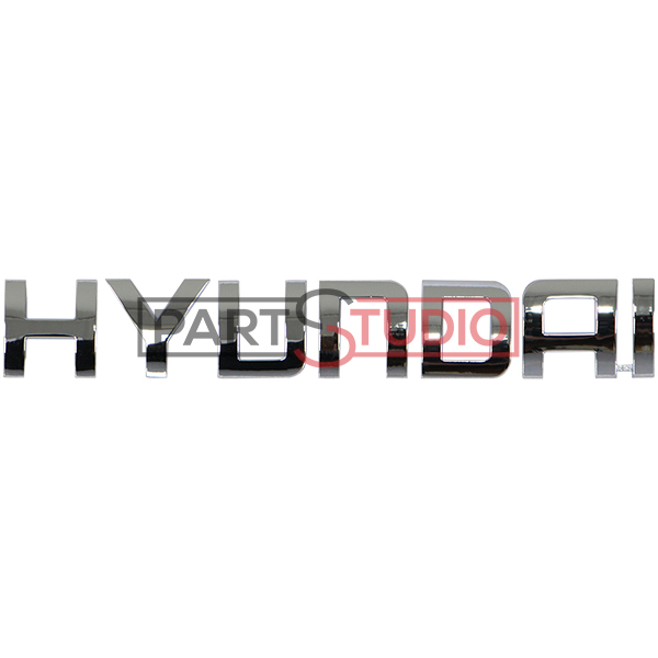 Monogramme de hayon arrière