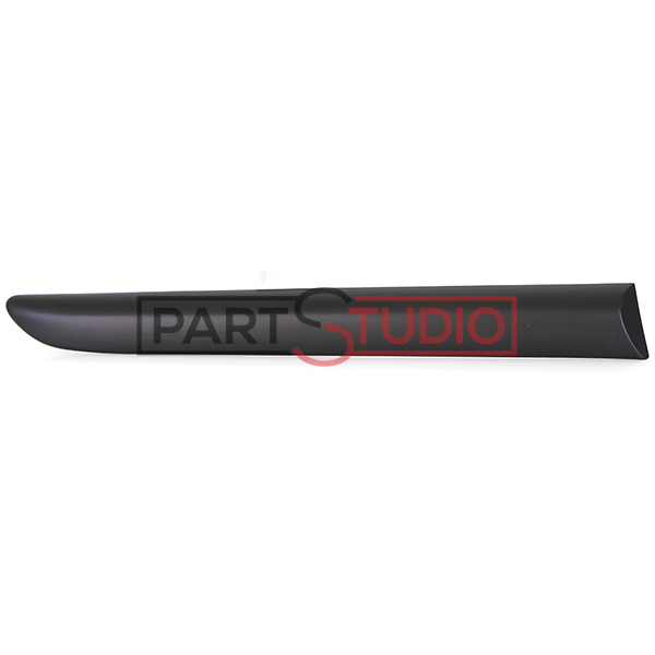 Moulure d'aile arrière droite, noire, modèle 2/3 portes