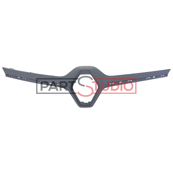 Moulure de grille de calandre avant, à peindre, avec emplacement enjoliveur chromé