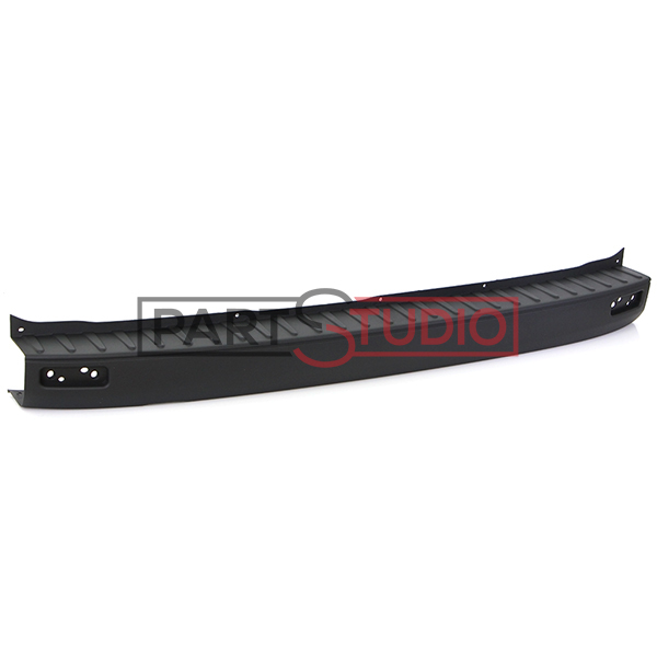 Pare-chocs arrière central, noir