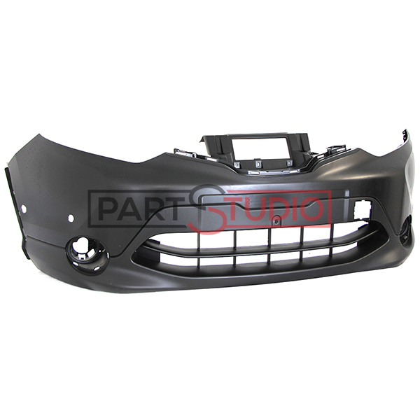 Pare-chocs avant, noir, avec emplacements radars et park assist, sans option lave-phare