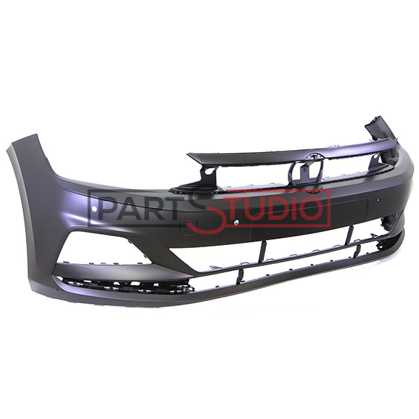 Pare-chocs avant, à peindre, avec emplacements radars, sans emplacement park assist (prédisposé), 4 trous, modèle jusque 09/2021