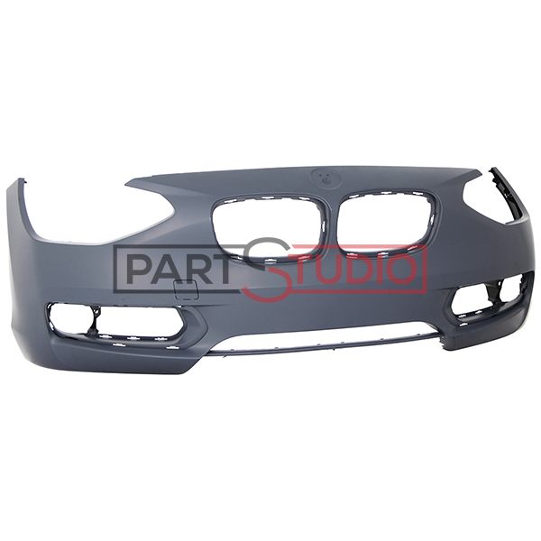 Pare-chocs avant, à peindre sans emplacements radars, sans option lave-phare, sans park assist, avec emplacement enjoliveur inférieur, modèle sport urban