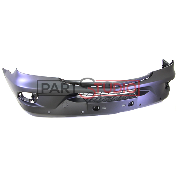 Pare-chocs avant, noir, avec emplacement antibrouillard, avec emplacements radars et park assist, sans option lave-phares