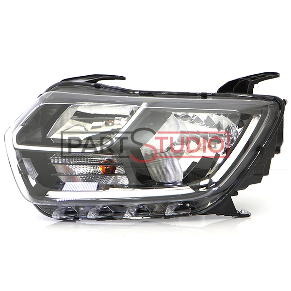 Phare avant droit, lampe h1+h1+led