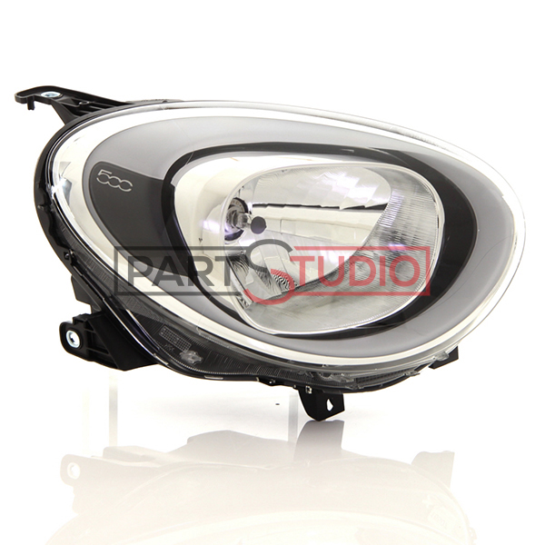 Phare avant droit, lampe h4
