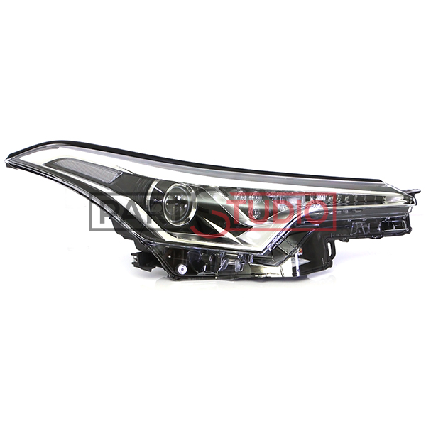 Phare avant droit, lampe HIR2, avec feu led
