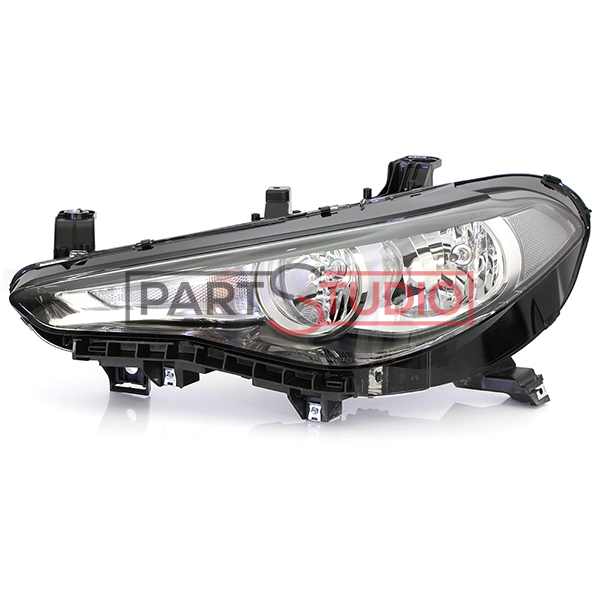 Phare avant gauche, lampe h15+h7