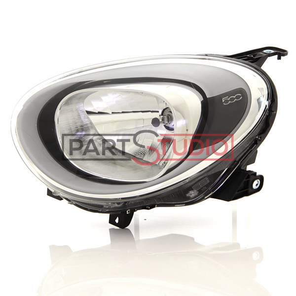 Phare avant gauche, lampe h4