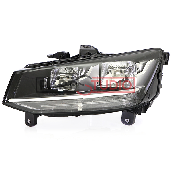 Phare avant gauche, lampe h7+h7