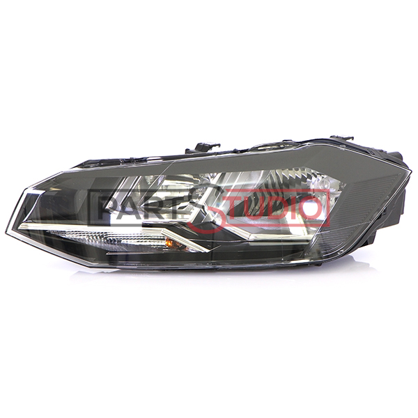 Phare avant gauche, lampe h7+h7