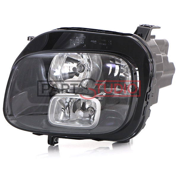 Phare avant gauche, lampe h7+h7, avec antibrouillard