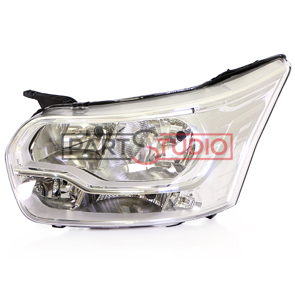 Phare avant gauche, lampes h7+h15+h1, avec éclairage virage
