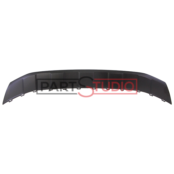 Bandeau de pare-chocs avant central, noir