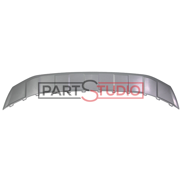 Bandeau de pare-chocs avant central, argent