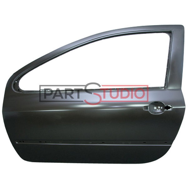 Porte avant gauche, à peindre, modèle 3 portes