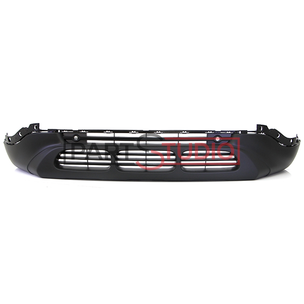 Spoiler de pare-chocs avant, noir, avec emplacements radars, sans emplacement enjoliveur