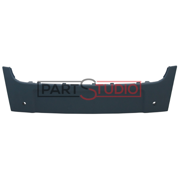 Support de plaque d'immatriculation avant, avec emplacements radars