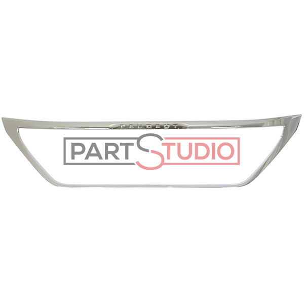 Contour grille de calandre, chromée, modèle phares led avec pare-chocs avant à peindre