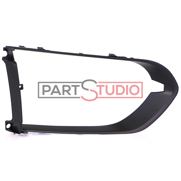 Enjoliveur grille de pare-chocs avant droite, noire