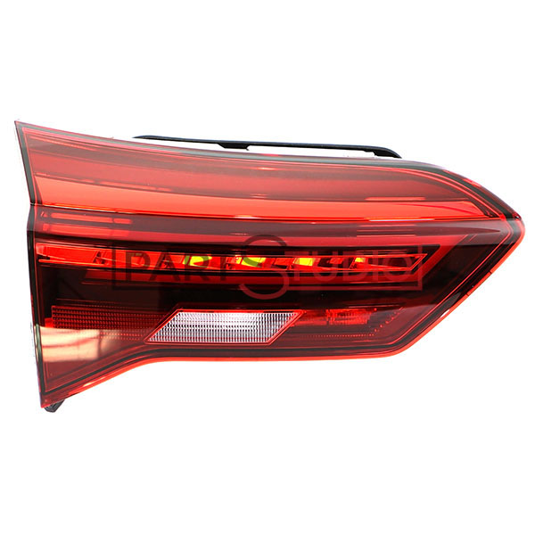 Feu arrière gauche sur hayon, full led, avec enjoliveur, foncé