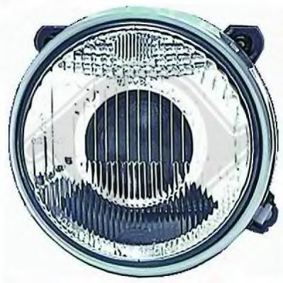 Optique avant gauche, extérieur