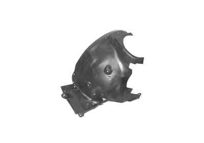 Pare-boue plastique d'aile avant droite, partie arrière