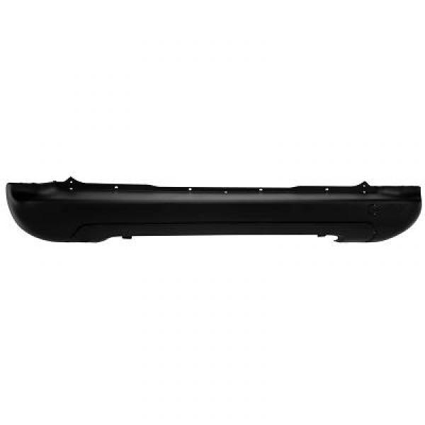 Pare-chocs arrière, noir, sans emplacement radar