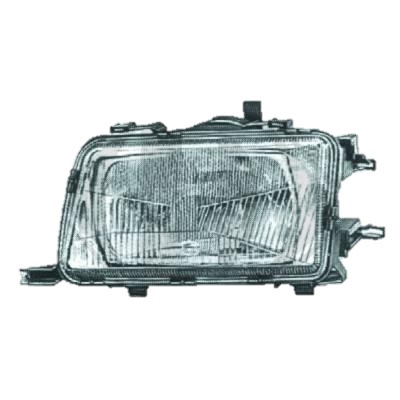 Phare avant gauche, lampe h4