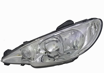 Phare avant gauche, lampe h7 h1, modèle lisse