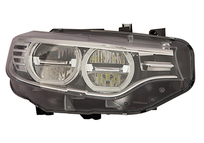 Phare avant droit, a led