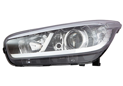 Phare avant gauche, lampes h7+h7