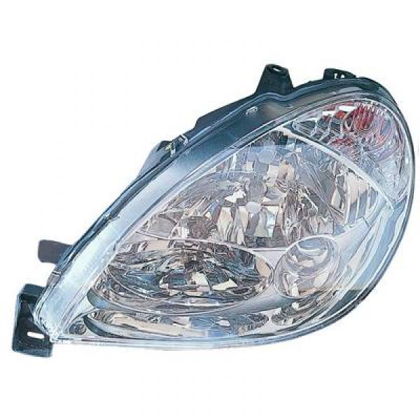Phare droit, lampe h7 + h1