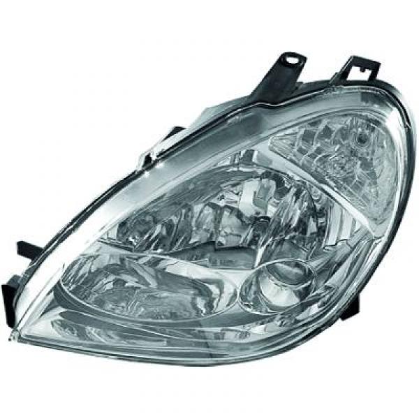 Phare gauche, lampe h7 + h3 + h1