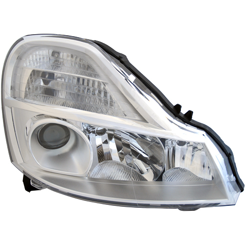 Phare gauche, lampe h1+h1+h1, directionnel
