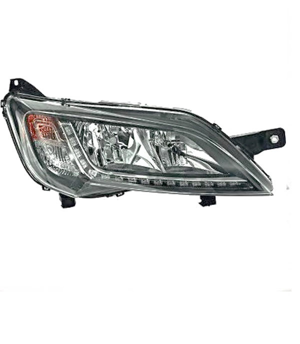 Phare avant droit, H7+H7+Led, noir