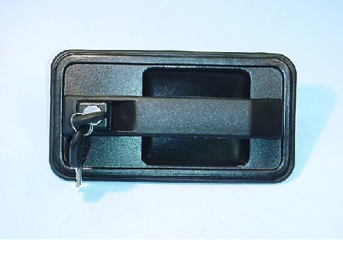 Poignée de porte avant, gauche, avec clé