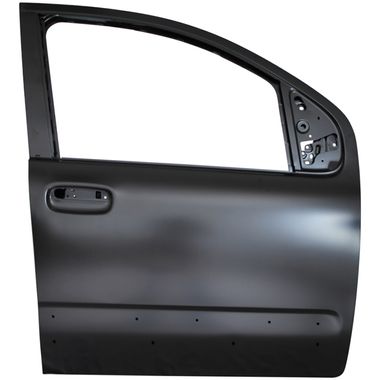 Porte avant droite, à peindre, modèle avec emplacement moulure