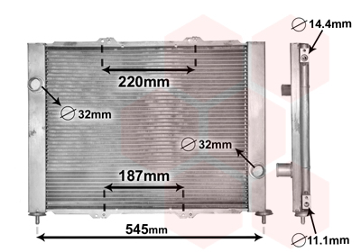 Module Refroidissement (Radiateur+Condensateur)