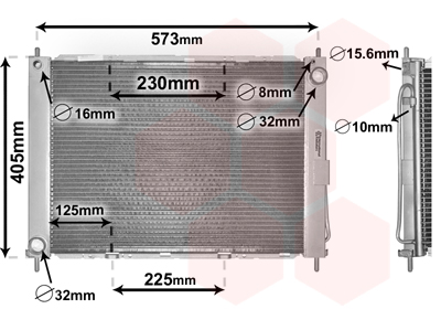 Module Refroidissement (Radiateur+Condensateur)