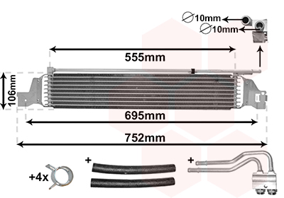 Radiateur Huile Pour Boîte De Vitesse