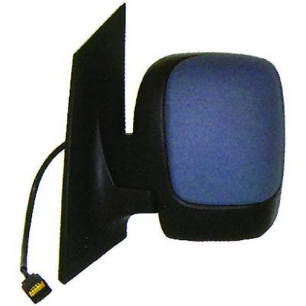 Rétroviseur droit, a peindre, électrique, chauffant, sonde de température, rabattable électriquement, modèle double glace