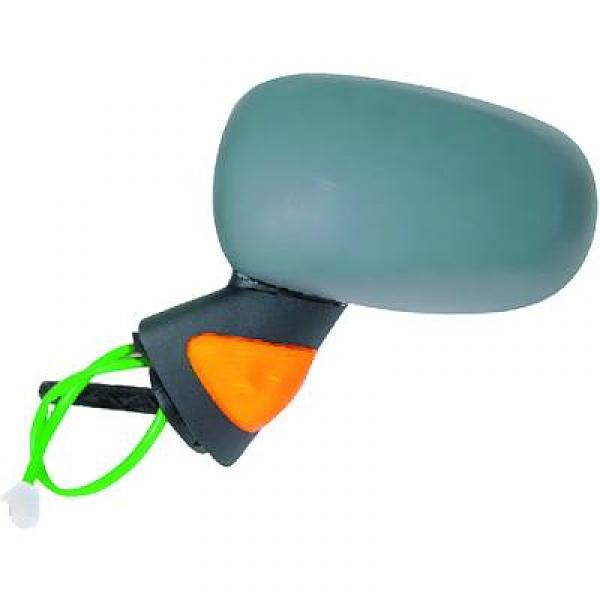 Rétroviseur droit, à peindre, électrique, chauffant, avec clignotant orange, sonde de température